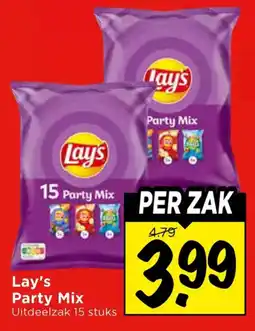 Vomar Voordeelmarkt Lay's Party Mix aanbieding