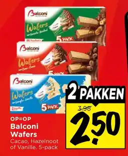 Vomar Voordeelmarkt Balconi Wafers aanbieding