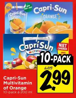 Vomar Voordeelmarkt Capri-Sun Multivitamin of Orange aanbieding