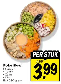 Vomar Voordeelmarkt Poké Bowl aanbieding