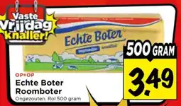 Vomar Voordeelmarkt Echte Boter Roomboter aanbieding