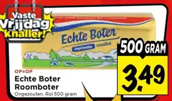Vomar Voordeelmarkt Echte Boter Roomboter aanbieding