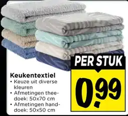 Vomar Voordeelmarkt Keukentextiel aanbieding