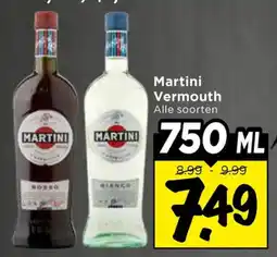 Vomar Voordeelmarkt Alle Martini Vermouth aanbieding