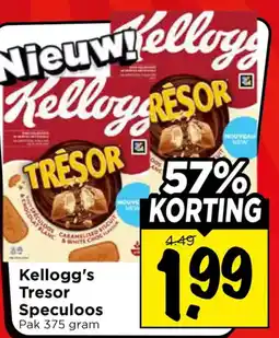 Vomar Voordeelmarkt Kellogg's Tresor Speculoos aanbieding