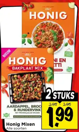 Vomar Voordeelmarkt Honig Mixen aanbieding