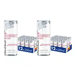 Joybuy Red Bull Energy Drink The Cherry Edition Sakura 12x250 ml x2 aanbieding