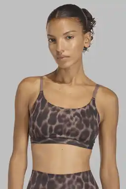 Wehkamp adidas Performance Optimé sport-bh light support - panterprint aanbieding