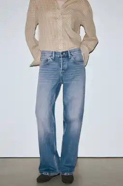 Wehkamp Mango straight leg jeans - medium blue denim aanbieding