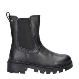 Wehkamp Nelson Kids chunky leren chelsea boots zwart aanbieding