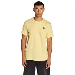 Foot Locker Nike Club T-shirts Heren - Geel - Maat XS aanbieding