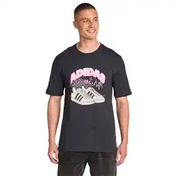 Foot Locker Adidas Graphics T-shirts Heren - Grijs - Maat XS aanbieding