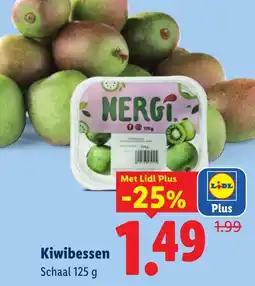 Lidl Nergi Kiwibessen aanbieding