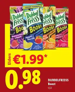 Lidl Dubbel Friss Boost aanbieding