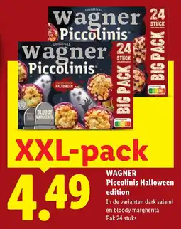 Lidl Wagner Piccolinis aanbieding