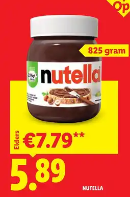Lidl Nutella aanbieding