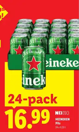 Lidl Heineken Pils aanbieding