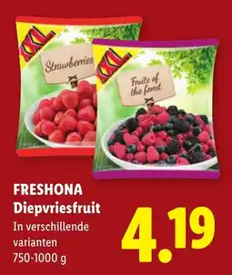 Lidl Freshona Diepvriesfruit aanbieding