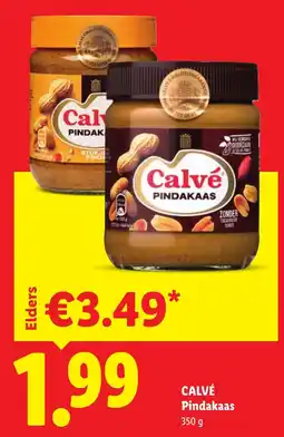 Lidl Calvé Pindakaas aanbieding