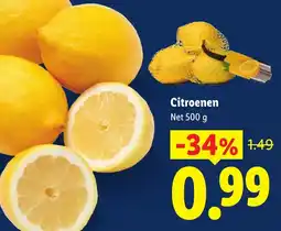 Lidl Citroenen aanbieding