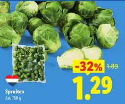 Lidl Spruiten aanbieding