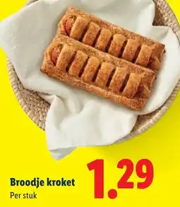 Lidl Broodje kroket aanbieding