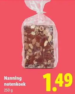 Lidl Nanning notenkoek aanbieding