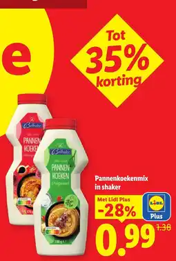 Lidl Belbake Pannenkoekenmix aanbieding
