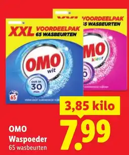 Lidl Omo Waspodder aanbieding