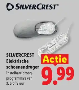 Lidl Silvercrest Elektrische schoenendroger aanbieding