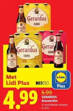 Lidl Gerardus Kloosterbier aanbieding