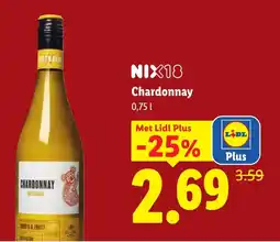 Lidl Nix18 Chardonnay aanbieding