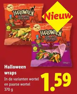 Lidl Halloween wraps aanbieding