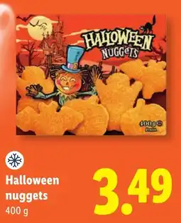Lidl Halloween nuggets aanbieding