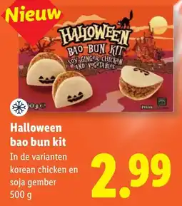 Lidl Halloween bao bun kit aanbieding