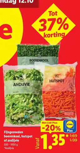 Lidl Chef Select boerenkool, hutspot of andijvie aanbieding