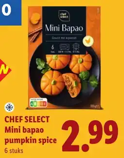 Lidl Chef Select Mini bapao pumpkin spice aanbieding