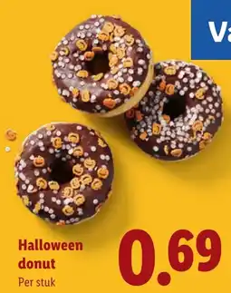 Lidl Halloween donut aanbieding