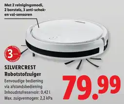 Lidl Silvercrest Robotstofzuiger aanbieding