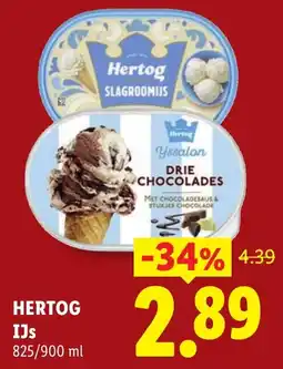 Lidl Hertog IJs aanbieding