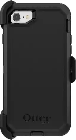 Coolblue OtterBox Defender Apple iPhone SE 2022 / SE 2020 / 8 / 7 Back Cover Zwart aanbieding