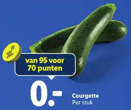Lidl Courgette aanbieding