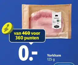 Lidl Yorkham aanbieding