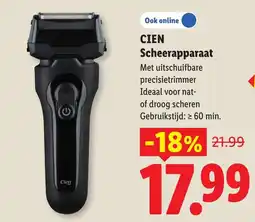 Lidl Cien Scheerapparaat aanbieding