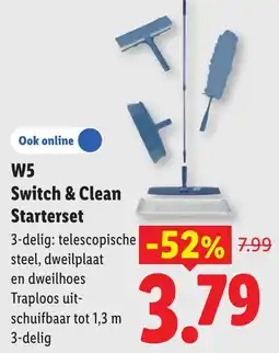 Lidl Switch & Clean Starterset aanbieding