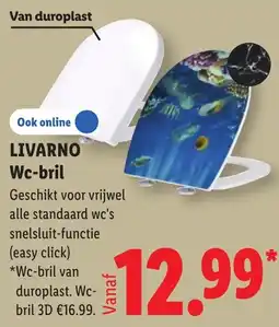 Lidl Livarno Wc-bril aanbieding