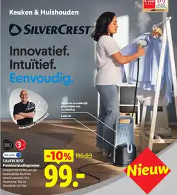 Lidl Silvercrest Premium kledingstomer aanbieding