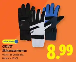 Lidl Crivit Skihandschoenen aanbieding