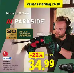 Lidl Parkside Boorhamer aanbieding