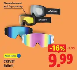 Lidl Crivit Skibril aanbieding